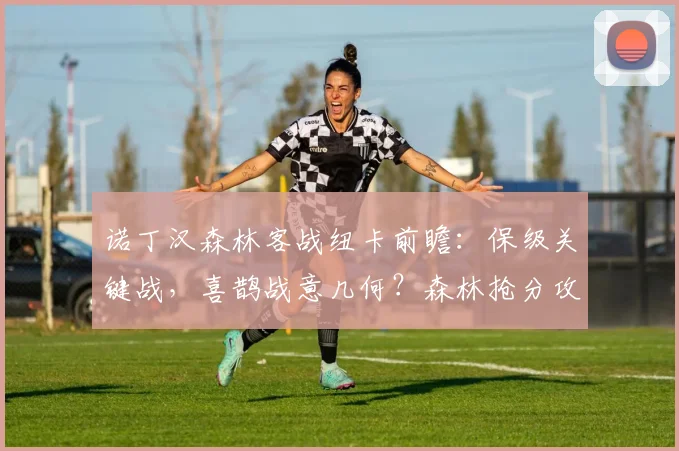 诺丁汉森林客战纽卡前瞻:保级关键战,喜鹊战意几何?森林抢分攻略解析